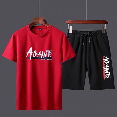 ActiveEdge™ Men’s 2-Piece Sportswear Set – Casual Tracksuit with Hoodie & Joggers