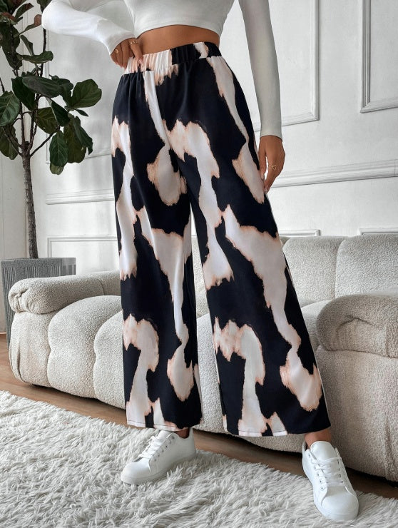StyleFlow™ Printed Pants – Relaxed Fit