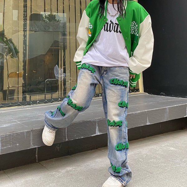 StreetFused™ – Korean-American Harajuku Denim Jeans