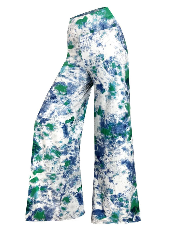 Sky Blue Wide-Leg Pants – Skirt Look & Flowy Fit